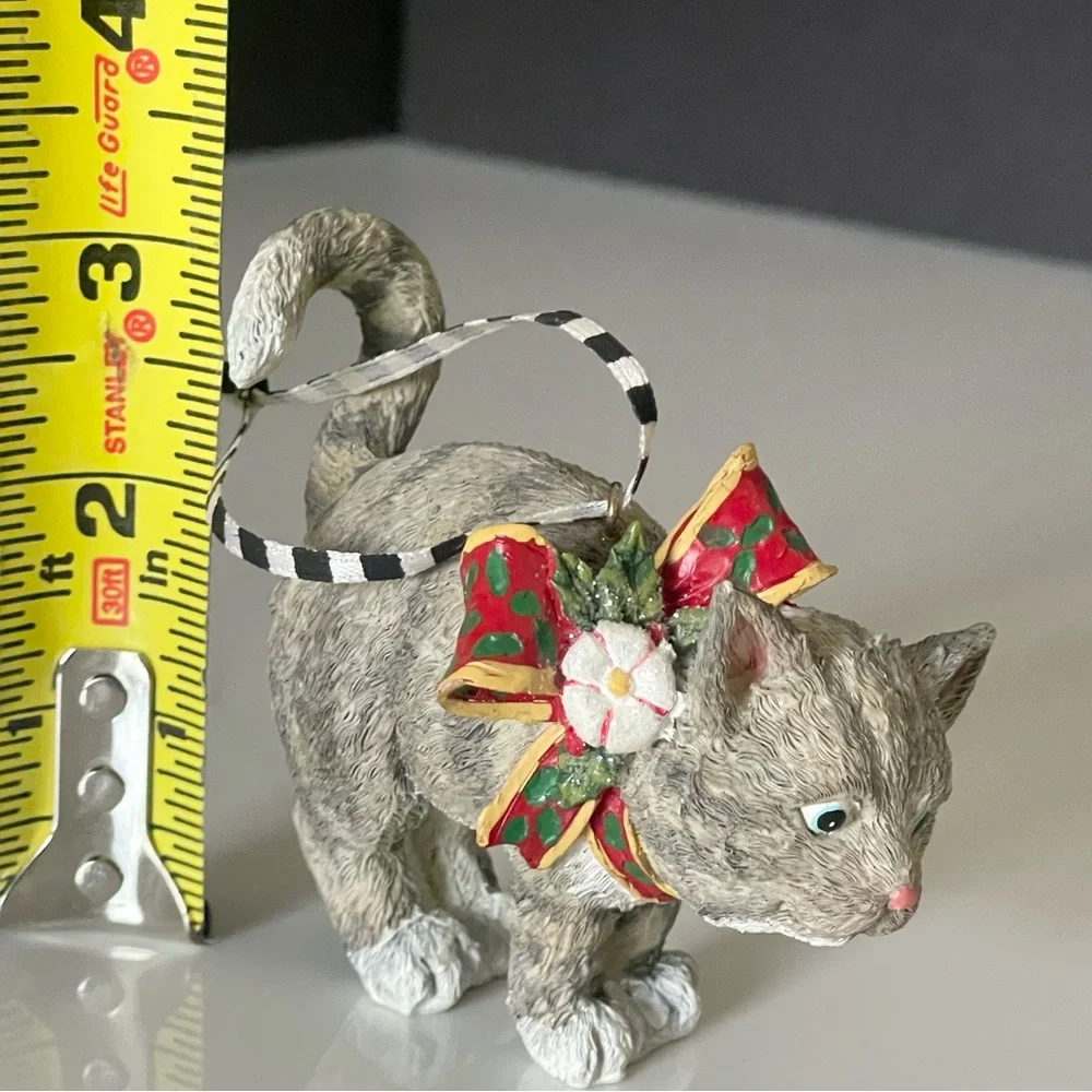 Cat with Bow Ornament by Mary Engelbreit